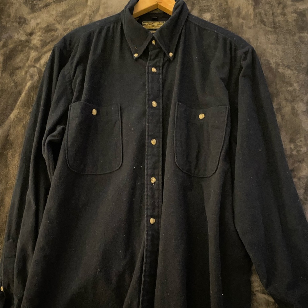 Vintage flannel Eddie Bauer button down